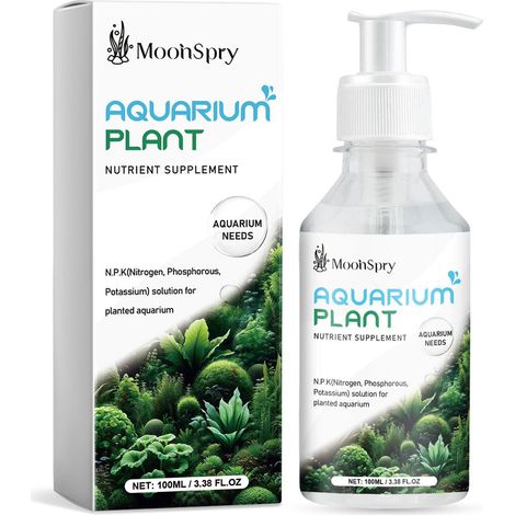 Complément Nutritionnel Pour Plantes D Aquarium - Azote Phosphore Potassium - Usage En Aquariophilie - 100 Ml (1/5)