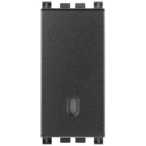 19005 Desviador Iluminable 1P 16A Gris Arkè