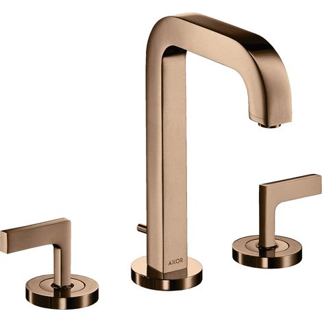 hansgrohe AXOR Citterio Mezclador de lavabo de 3 agujeros 170,