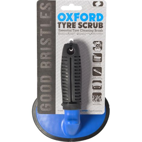 Spazzola ergonomica per la pulizia degli pneumatici da moto Oxford Tyre Scrub