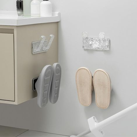 Support mural sans perceuse pour chaussures et cuisine, organisateur universel de chaussures pour salle de bain, toilettes et ménage, rangement pratique, également pour couvercles de casserole