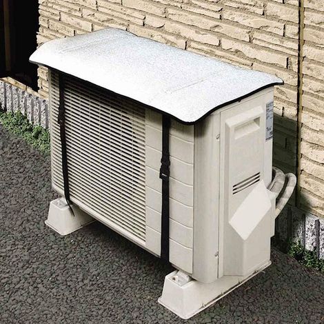 Housse extérieure pour pompe à chaleur de climatisation, protection solaire, épaisseur 5 mm-AquaForge (1/5)