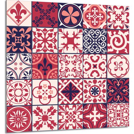 Panneau de verre pour cuisine 60x65 Mosaïque (1/5)