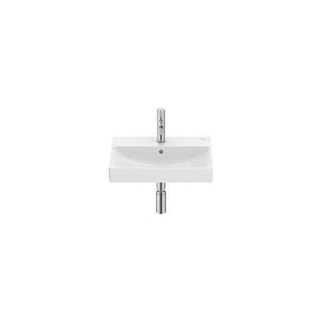 LAVABO COMPACTO MURAL O PARA SEMIPEDESTAL 500X360 CON JUEGO FIJACIÓN BLANCO