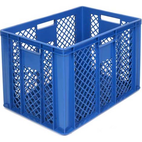 Bac Ajouré 600 x 400 x 410 mm Bleu - Matériel CHR Pro