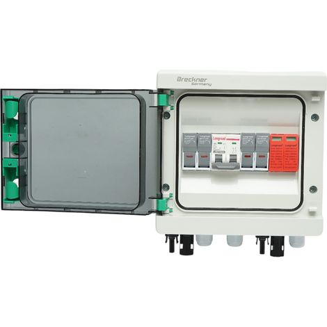 Pannello fusibile CC da 6 KW dotato di sistema ON/OFF GRID a 2 stringhe Breckner Germany (1/5)