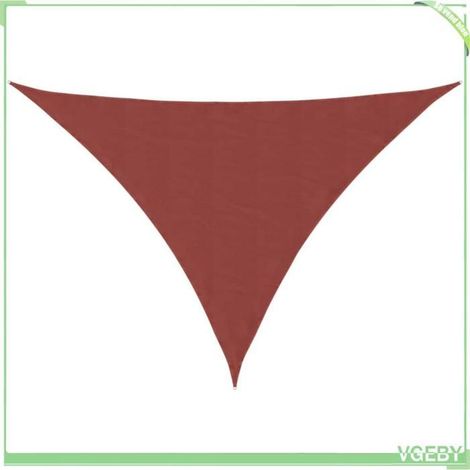 Voile de parasol - FAFEICY - 135402 - Tissu Oxford enduit PU - Triangulaire - 5x7x7 m (1/5)