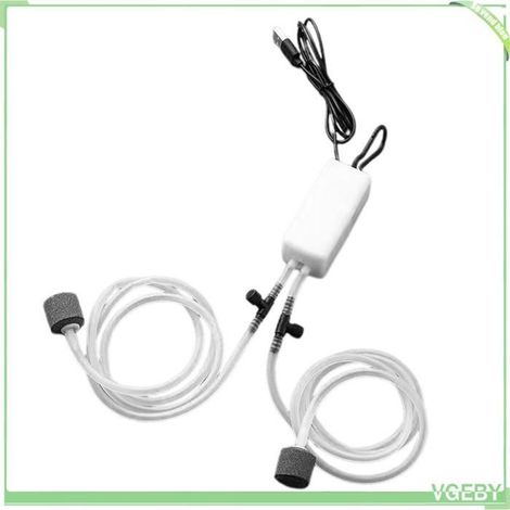 Pompe à oxygène pour aquarium - FAFEICY - USB - Portable - Silencieuse - Compacte (1/5)