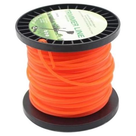 Fil de rechange universel pour débroussailleuse - 2,7 mm x 50 m - Compatible avec la plupart des têtes de débroussailleuse standard-Ywey (1/4)