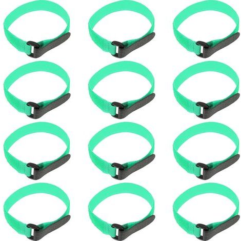 25pcs Sangles de Fixation Auto-agrippantes pour Tapis de Yoga et Modèles, Résistantes à l'usure, en Mélange de Matériaux, pour Ateliers et Rangement (1/5)