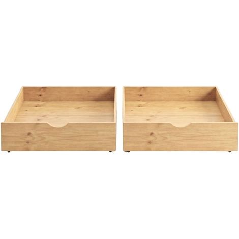 Cassetti Set di 2 Legno pino 23x94.5x93 cm