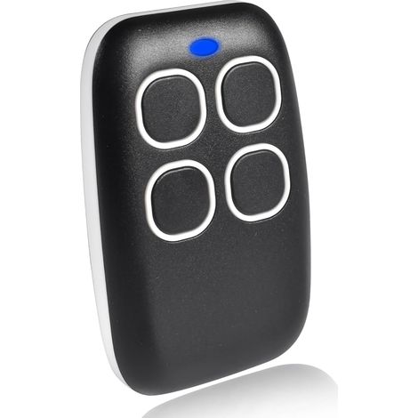 2 telecomandi universali per cancelli da 250 a 915 MHz, 4 in 1, codice variabile, universale, multifrequenza, programmabile, con elenco di compatibilità per garage