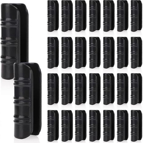 Filiyano-30 colliers de serrage en plastique pour film de serre, colliers de serrage pour tubes de 25 mm pour structures de serres, abris de jardin (1/5)
