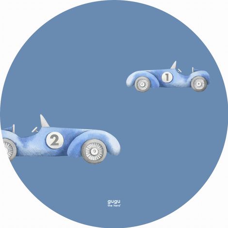 Tappetino in gomma circolare Prime Racing Cars (1/4)