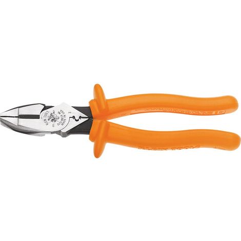 Pince coupante isolée haute levier, Orange, D213-9NE-CR-INS (1/3)