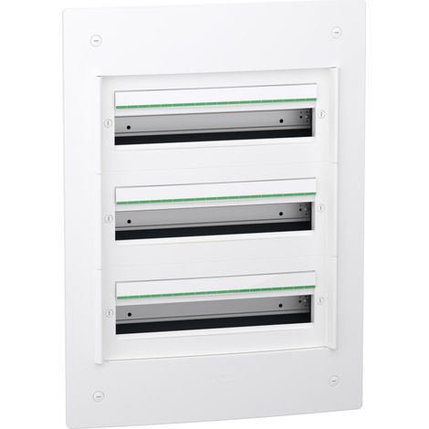 Tableau électrique Schneider Electric prisma set xs 3 rangées 18 modules