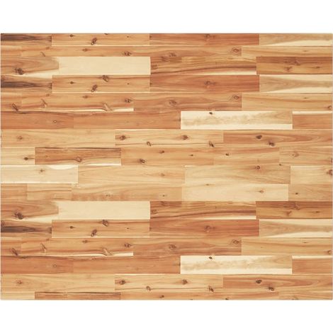 vidaXL Piano Scrivania a Olio 100x80x2 cm Legno Massello Acacia (1/5)