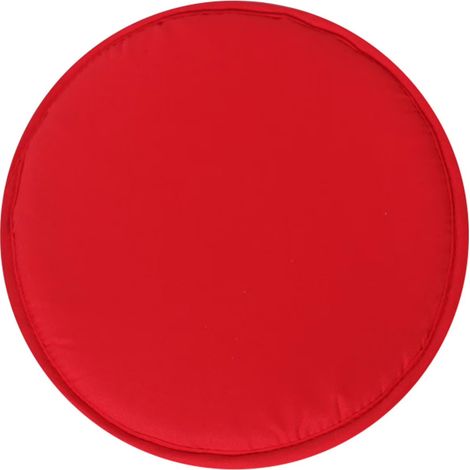Coussin De Siege Ronde - 30 Cm - Dos Non Glissant - Pour Chaises De Jardin Bistro Terrasse - Lot De 1 (1/5)