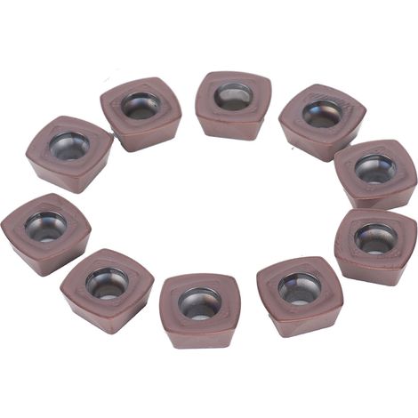 10 Stück Wendeschneidplatten aus Hartmetall für CNC-Drehmaschinen, beschichtet, SDMT120512 (1/5)