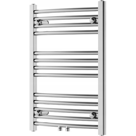 Radiador secatoallas eléctrico 226W 70x50x5,2cm, Cromo (1/4)