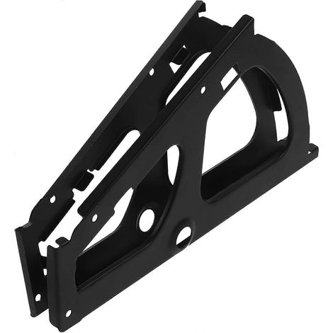 Charnière de tiroir métallique de rechange noire pour meuble à chaussures GLEAVI (1/5)