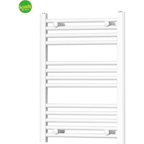 Radiatore termoarredo scaldasalviette bianco con tubolari Ø25mm modello elvia mm 1785x600 watt 1007 int.550 MAGMA