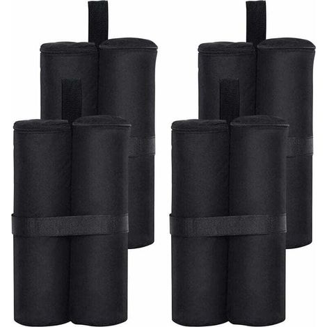 Ulisem 4er-Pack Sandsäcke in Industriequalität für Pavillons, strapazierfähiger Sandsack mit Doppelnähten für Pop-Up-Überdachungszelte, beschwerter Fußsack (1/4)