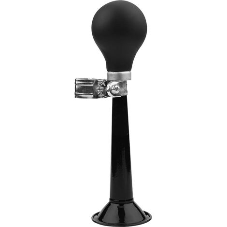 Klaxon à air pour vélo rétro en métal chromé Sonnette Trompette Alarme en caoutchouc Squeeze Bulb, 21,6 cm (1/5)