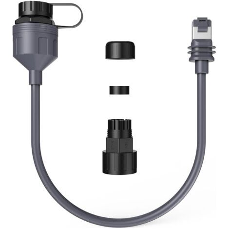 Adaptateur Ethernet Starlink Gen 3/Mini, coupleur de réparation d'extension étanche pour StarlinkS Gen3 Standard SPX vers RJ45, compatible avec Star Link V3/Mini Dishy (1 pack) (1/5)