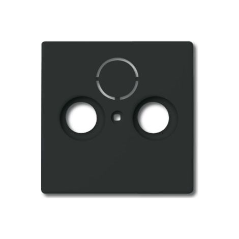 Placa de cubierta Busch-Jaeger 1743-81 SAT TV Radio 63x63 mm