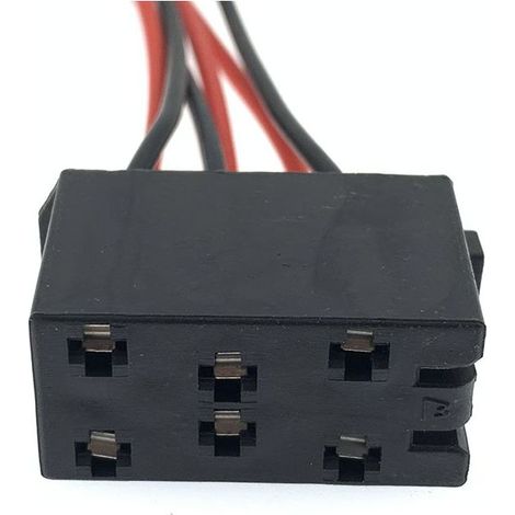 Kompatibel mit dem Tropf-/Sprühschalter, dem J6P-Wippschalter sowie Stecker und Buchse der alten und neuen FAW JH6-Kabinenarmaturenbrettmodelle – Einzelstecker