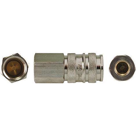 Raccord rapide pneumatique RS PRO, Filetage vers Femelle G 3/4 Femelle 3/4pouces en Laiton ( Prix pour 1 )