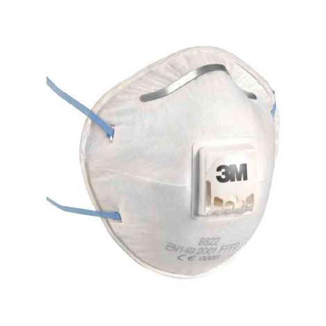 3M - MASQUE DE PROTECTION 8822 -CLASSIQUE,NIVEAU DE PROTECTION FFP2 GT500075202