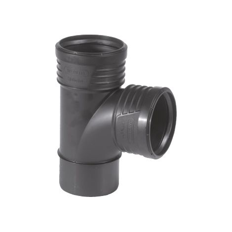 Sitech Plus PP-HT T-Stück 110x110/87,5 für Sanitärinstallationen, für interne Abwasserleitungen