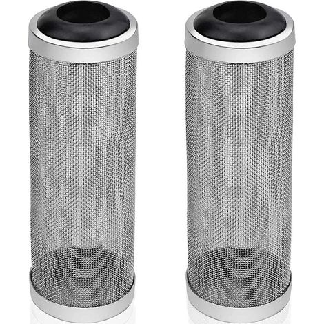 Deux couvercles de filtre à mailles de 16 mm, couvercles de filtre pour aquarium, couvercles de filtre pour carpes koï (1/5)