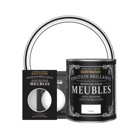 Peinture pour Meubles Brillante - Coton (1/3)