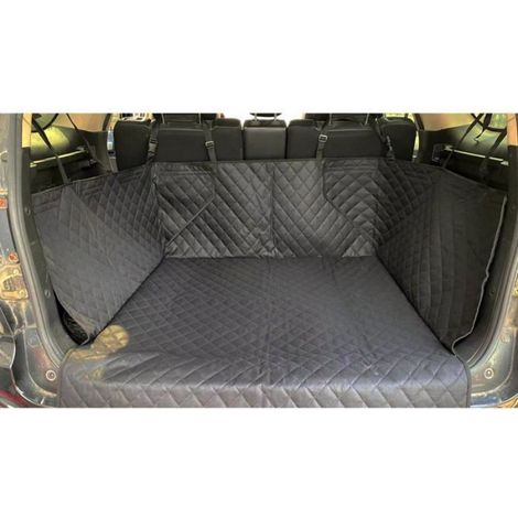 Housse de Coffre pour Chien - Imperméable Oxford 600D - Universelle SUV et Camion - Antidérapante avec Sangles Réglables - Noir (1/4)
