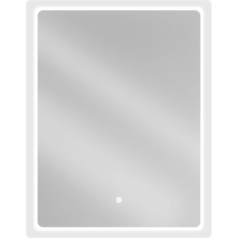 Mexen Sun espejo de baño iluminado 60 x 80 cm, LED 6000K, antivaho - 9807-060-080-611-00 (1/5)