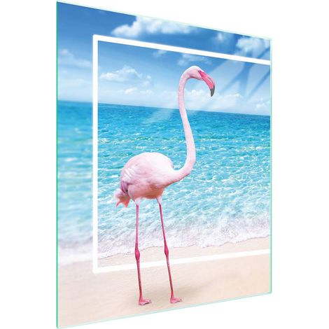 TAGLIERE IN VETRO 45x52 Uccello (1/5)