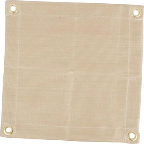 Tapis ignifugé d'extérieur pour cheminée, barbecue au bois (1/5)