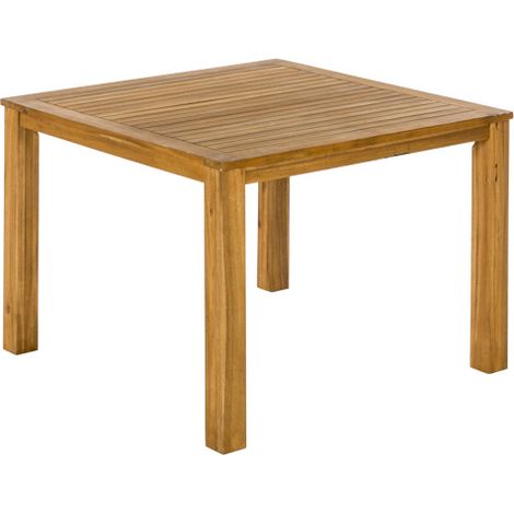 Tisch 110 x 110 cm Akazienholz FSC 100 %