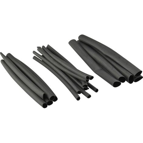 Wärmeschrumpfschlauch Set 100mm sw 20tlg Schrumpfschläuche zur Isolierung