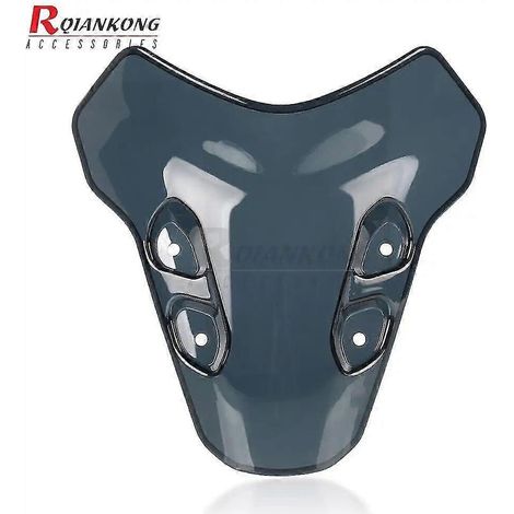 Für Yamaha MT-07 MT07 2022 2023 Motorradzubehör: Erhöhte, verstellbare Windschutzscheibenverlängerung, Windschutzscheibenspoiler, Windabweiser – grau