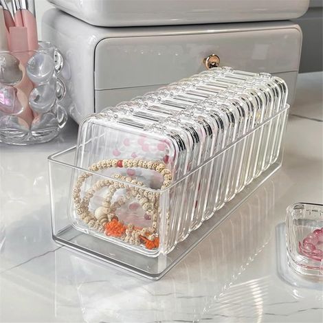 Caja de almacenamiento de pulseras de acrílico de gran capacidad (1/5)