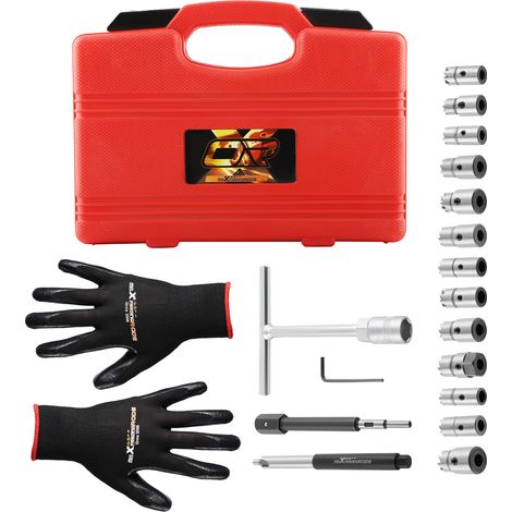 BFO 17PC Diesel Injector Seats Cutter Cleaner Tool Carbon Remover for Mercedes (1/5)