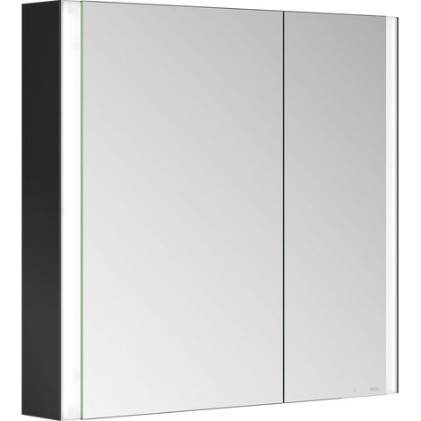 KEUCO SOMARIS Spiegelschrank Wandvorbau 2-türig, asymetrisch, (1/5)