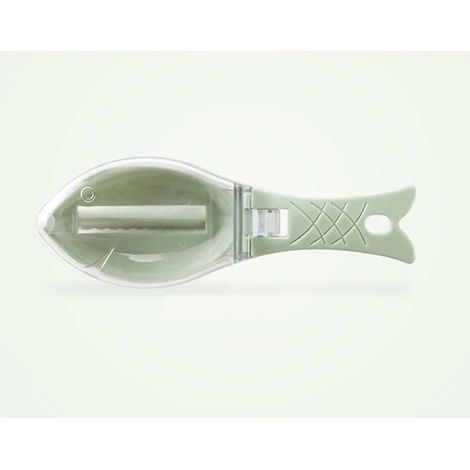 Brosse à peau de poisson grattage brosse à écailles de poisson râpe démontage rapide couteau à poisson nettoyage peeling peau grattoir grattoir poisson écailleur vert