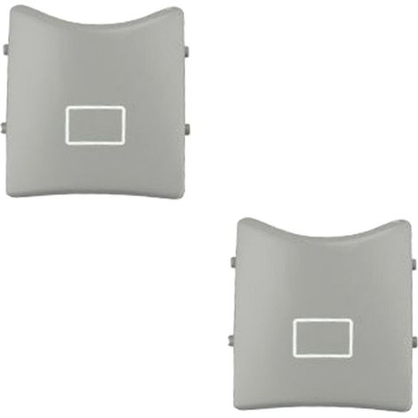 Compatible avec les toits ouvrants des Mercedes-Benz Classe ML et R (W164 et W251) équipés d'ABS. Commande de toit ouvrant par bouton-poussoir (gris). 2 pièces. (1/5)