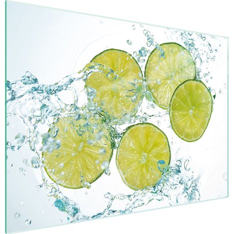 TAGLIERE IN VETRO 30x22 LIME (1/5)