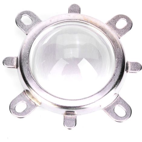 44-mm-Glaslinse, 50-mm-Reflektorkollimator mit fester Halterung für 20-100-W-LEDs (60°-Winkel) (1/4)
